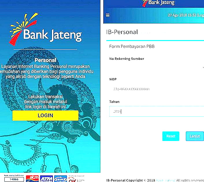 Bank Jateng Internet Banking