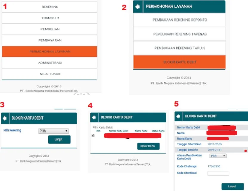 Cara Buka Blokir ATM BNI Lewat Mobile Banking Simak Langkahnya 1 cara buka blokir atm bni lewat mobile banking.