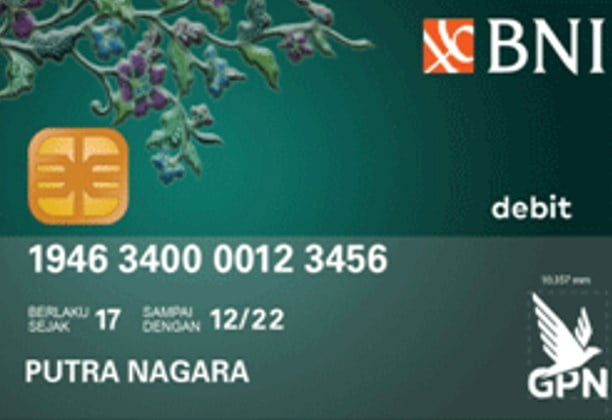 cara melihat nomor kartu debit bni di mobile banking