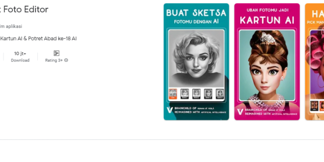 Aplikasi Mengedit Foto Menjadi Kartun | Uspace.id