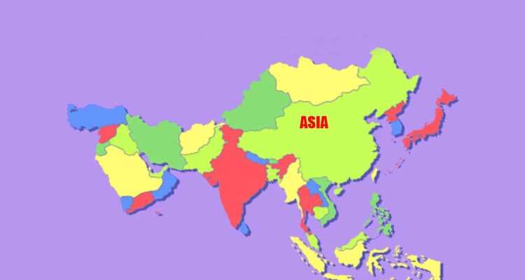 Batas-Batas Wilayah Benua Asia