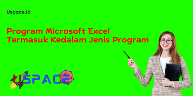 Program Microsoft Excel Termasuk Kedalam Jenis Program