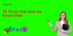 13. From the text we know that