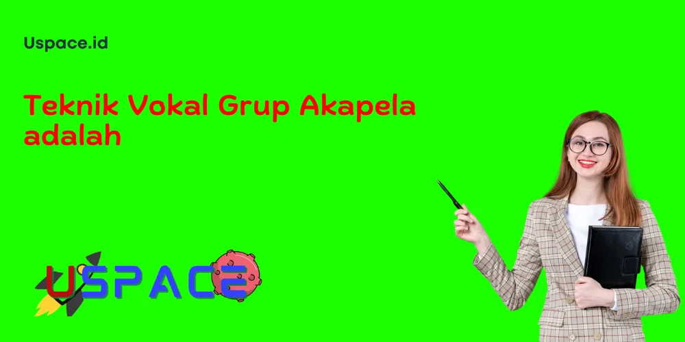 Teknik Vokal Grup Akapela adalah