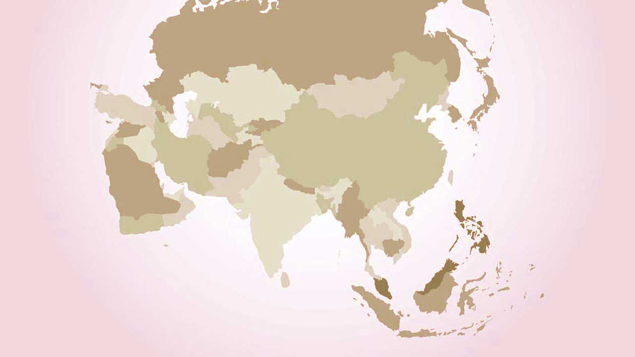 Karakteristik Benua Asia