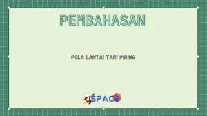 Pola Lantai Tari Piring