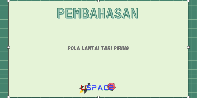 Pola Lantai Tari Piring