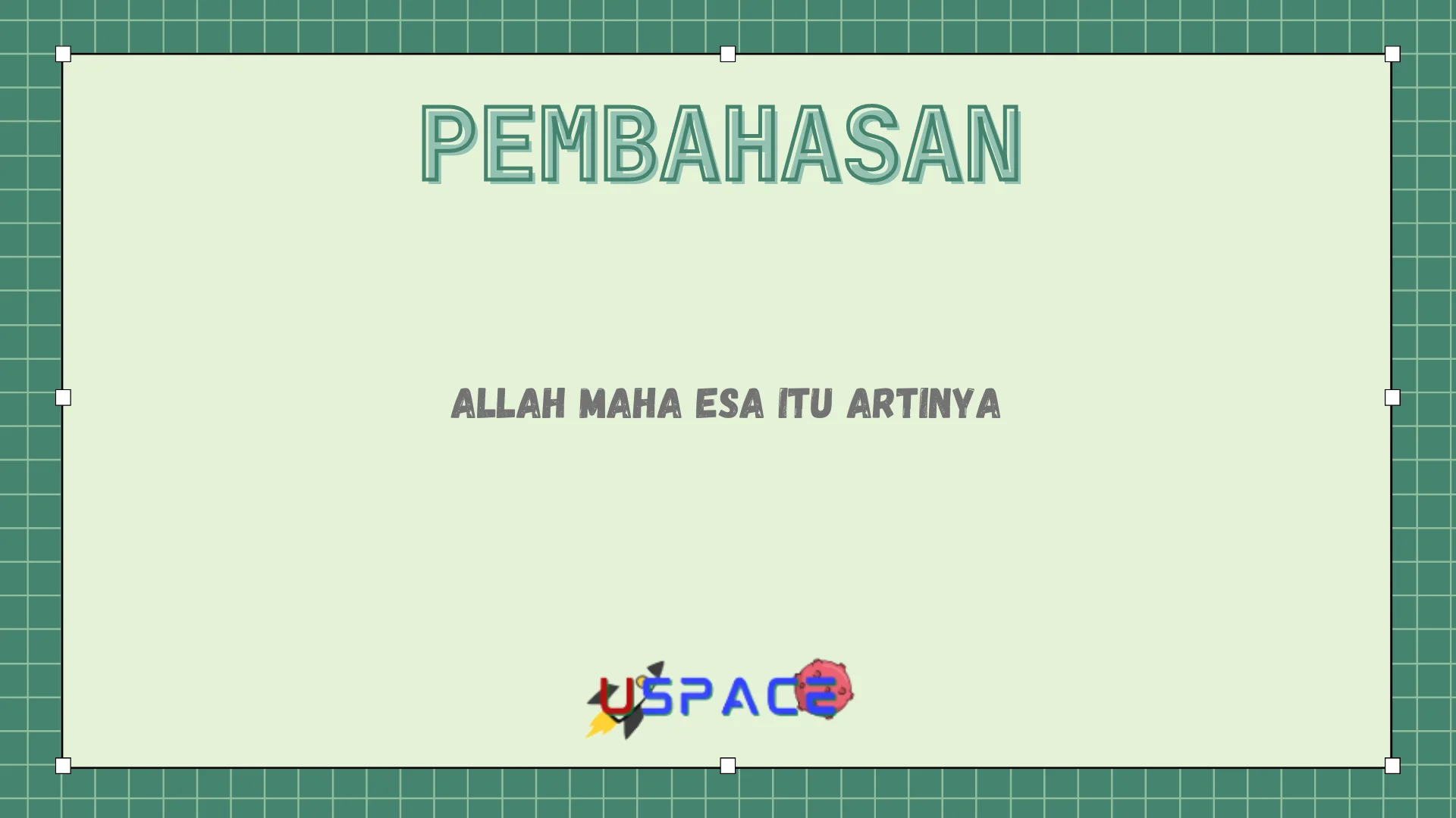 Allah Maha Esa Itu Artinya