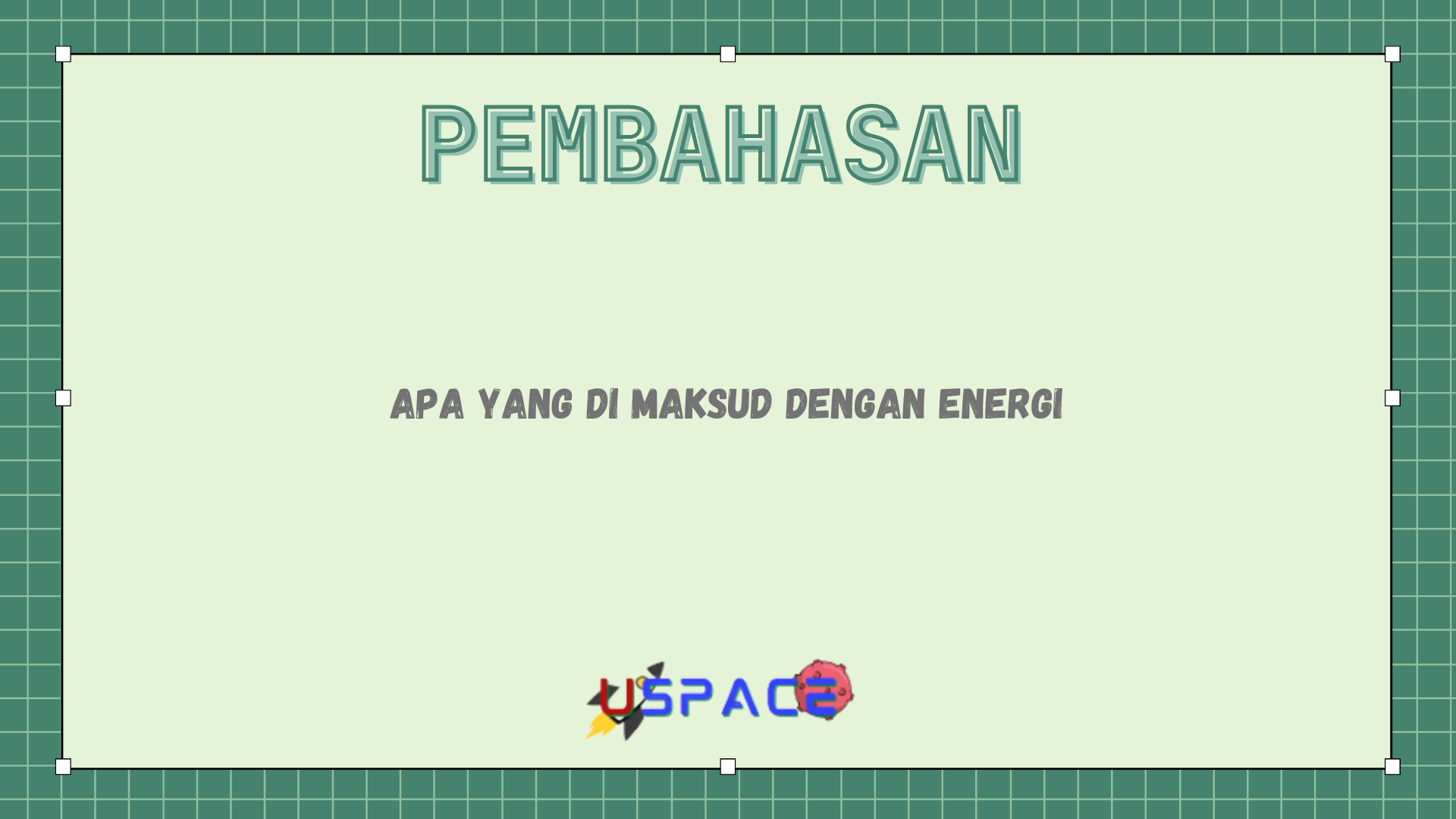 Apa Yang di Maksud Dengan Energi