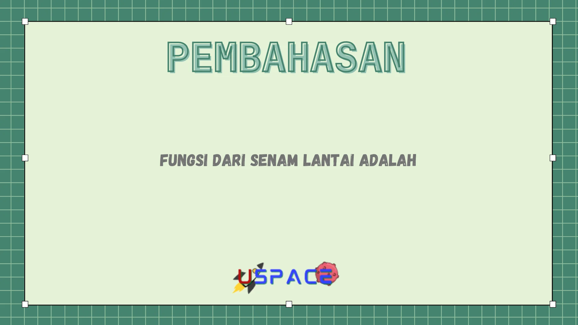 Fungsi Dari Senam Lantai Adalah