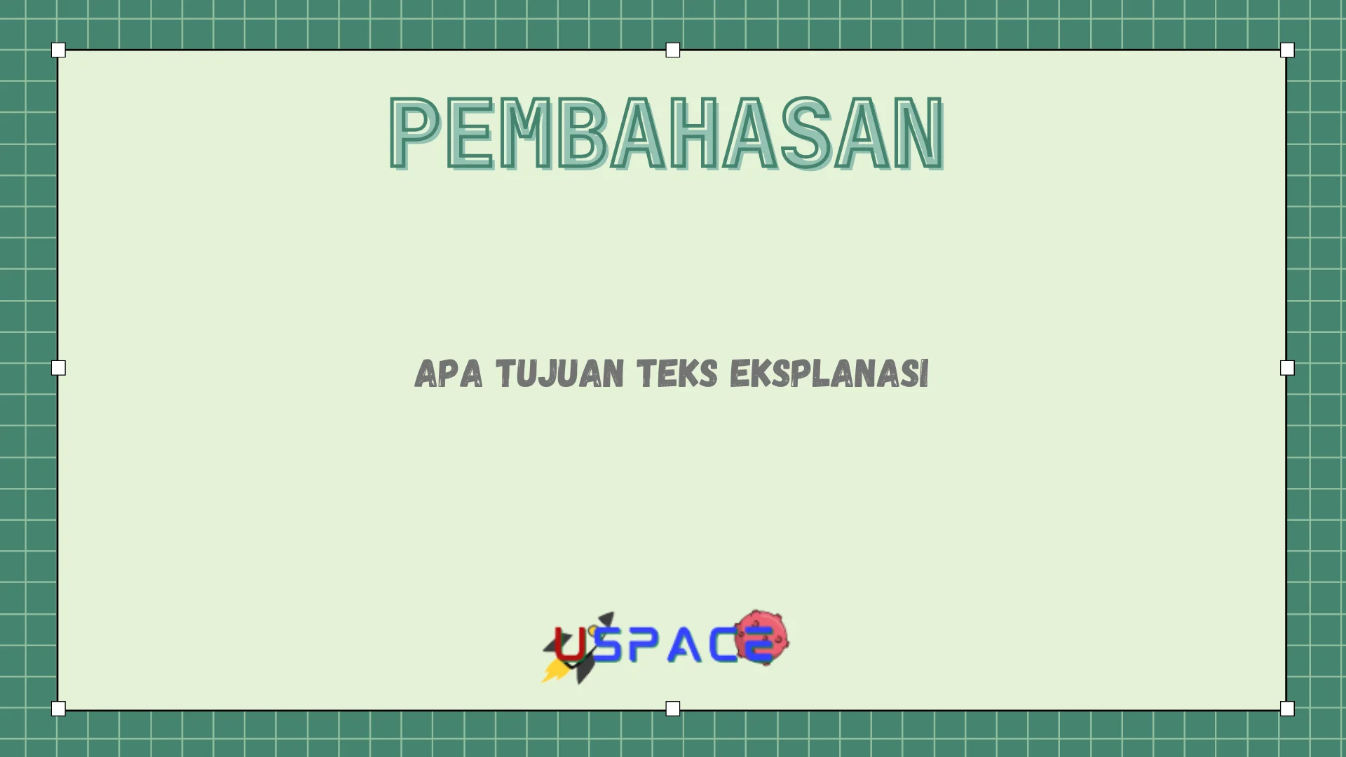 Apa Tujuan Teks Eksplanasi