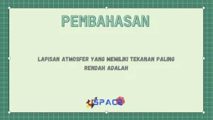 Lapisan Atmosfer Yang Memiliki Tekanan Paling Rendah Adalah
