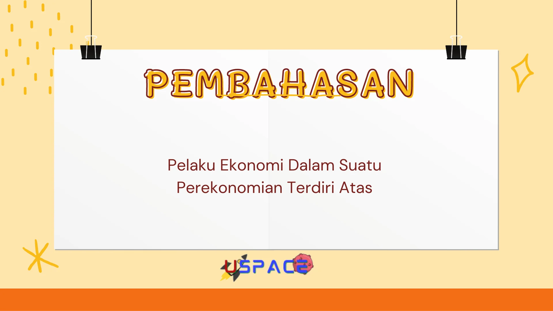 Pelaku Ekonomi Dalam Suatu Perekonomian Terdiri Atas