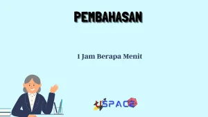 1 Jam Berapa Menit