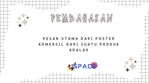 Pesan Utama Dari Poster Komersil Dari Suatu Produk Adalah