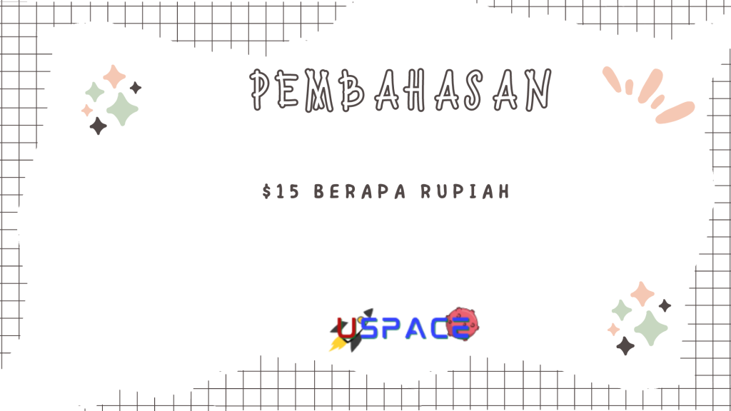 $15 Berapa Rupiah $15 Berapa Rupiah