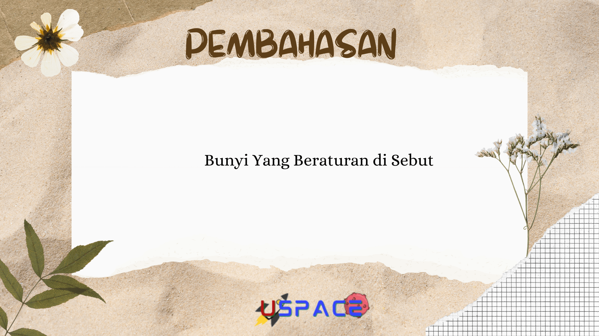 Bunyi Yang Beraturan di Sebut