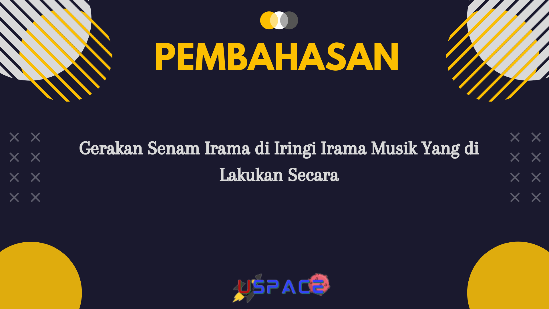 Gerakan Senam Irama di Iringi Irama Musik Yang di Lakukan Secara