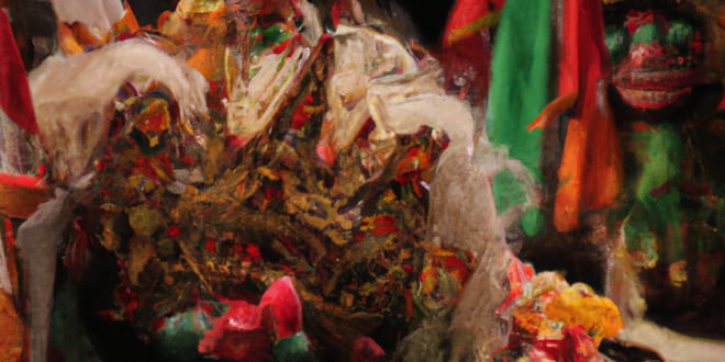 Tari Kecak Menggunakan Pola Lantai | Uspace.id