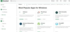 5 Cara Mendownload Aplikasi di Laptop Dengan Aman dan Praktis 2 Download Aplikasi di Situs Resmi