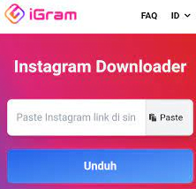 Cara Download Video Instagram Tanpa Aplikasi Terbaru dan Gratis 4 Download video Instagram dengan iGram