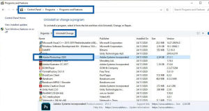 4 Cara Menghapus Aplikasi di Laptop Windows 10 hingga 7 2 Cara Menghapus Aplikasi di Laptop Windows 10 via Control Panel