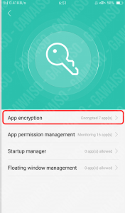 Begini Cara Kunci Aplikasi di Hp Realme Agar Lebih Aman 5 Pilih opsi "App Encryption"