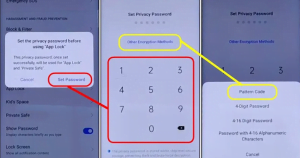 Begini Cara Kunci Aplikasi di Hp Realme Agar Lebih Aman 7 Tentukan pola atau kata sandi