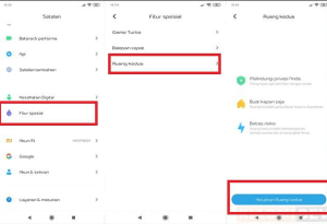 Cara Menyembunyikan Aplikasi di Hp Xiaomi Paling Mudah dan Praktis 3 Menyembunyikan Aplikasi Menggunakan Fitur “Ruang kedua”