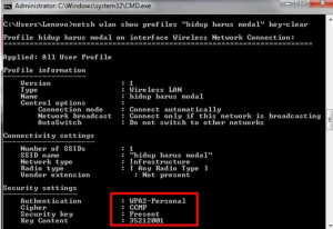 Cara Mengetahui Password Wifi Tanpa Aplikasi: Memakai Network and Sharing Center dan CMD