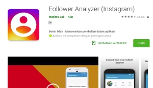 5 Cara Melihat Orang Yang Stalking IG Kita Tanpa Aplikasi Dengan Mudah 3 Menggunakan Aplikasi Follower Analyzer for Instagram
