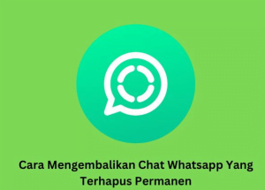 3 Cara Mengembalikan Chat WA Yang Terhapus Permanen Tanpa Aplikasi di Android 1 Cara Mengembalikan Chat WA Yang Terhapus Permanen Tanpa Aplikasi