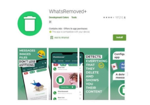 Cara Mengetahui Pesan WA Yang Telah di Hapus Tanpa Aplikasi Sangat Mudah 5 Menggunakan Aplikasi WhatsRemoved+