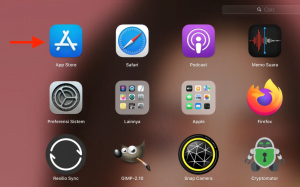 Install Aplikasi Melalui App Store