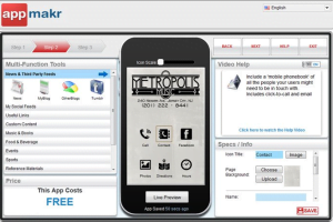 8 Cara Buat Aplikasi Android Secara Online dan Gratis 2 Situs AppMakr.com