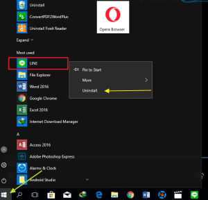 Cara Uninstall Aplikasi di PC atau Laptop Dengan Mudah 2 Cara Uninstall Aplikasi di PC Melalui Start Menu