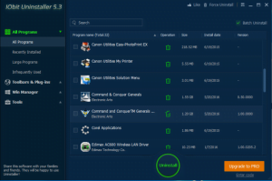 Cara Uninstall Aplikasi di PC Melalui Aplikasi IObit Uninstaller