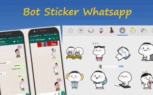 Menggunakan BOT Sticker Whatsapp Online