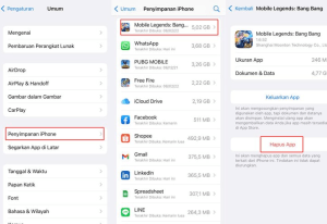 Cara Menghapus Data Aplikasi di iPhone Tanpa Ribet 2 Cara Membersihkan Cache di iPhone Melalui Menu Aplikasi