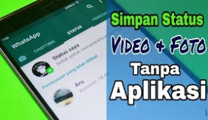 Cara Download Status WhatsApp Tanpa Aplikasi