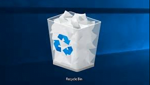 Cek di Tempat Sampah atau Recycle Bin