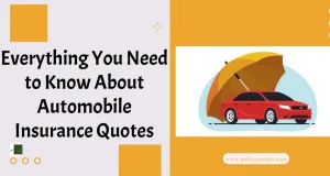 Automobile Car Insurance Quotes