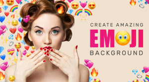 Aplikasi Edit Foto Background di Android Bikin Makin Kece 2 Emoji background changer
