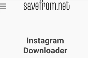 Download Video Instagram Tanpa Aplikasi - SaveFrom