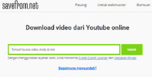 5 Cara Download Lagu YouTube Tanpa Aplikasi Paling Mudah 3 Savefrom - Unduh Video dan Audio dari Berbagai Situs