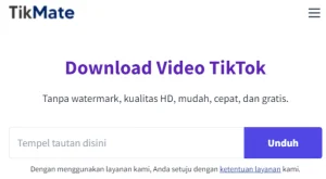 7 Aplikasi Download Tiktok Tanpa Watermark Terbaru Gratis 4 TikMate.online