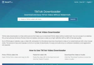 7 Aplikasi Download Tiktok Tanpa Watermark Terbaru Gratis 7 SaveTT.cc