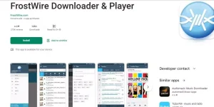 Aplikasi Download Lagu Langsung ke Memori Terbaik untuk Android 4 Frostwire.com