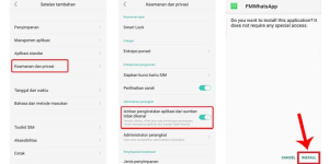 Cara Install Fouad WhatsApp di HP Android