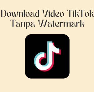 Download Aplikasi Tiktok Tanpa Watermark